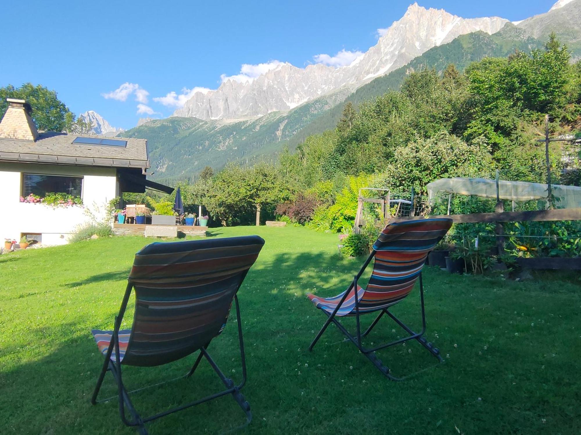 Beau Studio Dans La Vallee De Chamonix Les Trabets Extérieur photo